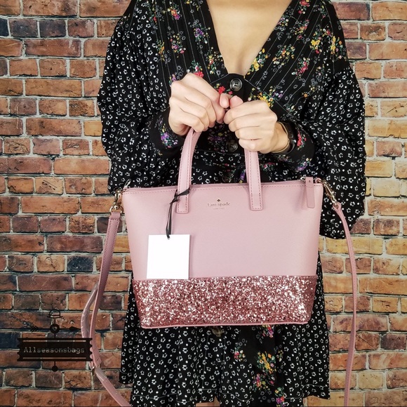 Kate spade Ina Greta Court crossbody glitter bag - Picture 7 of 8